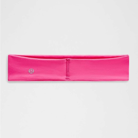 Lululemon Womens Luxtreme Training Headband Thin Sonic Pink Grippy Athletic - Picture 3 of 10